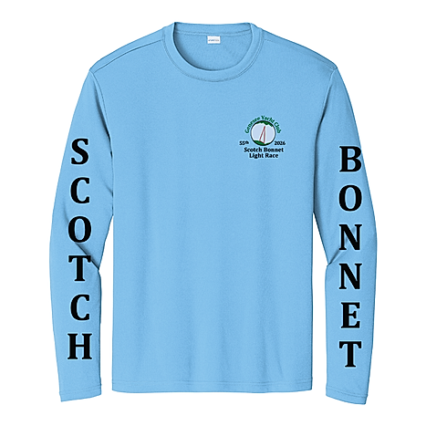 LS Perf Tshirt Blue